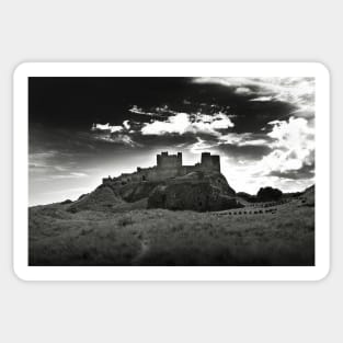 Bamburgh Castle in Northumberland, UK Sticker